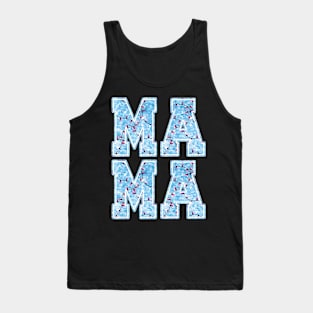 Mama Christmas Light Tank Top